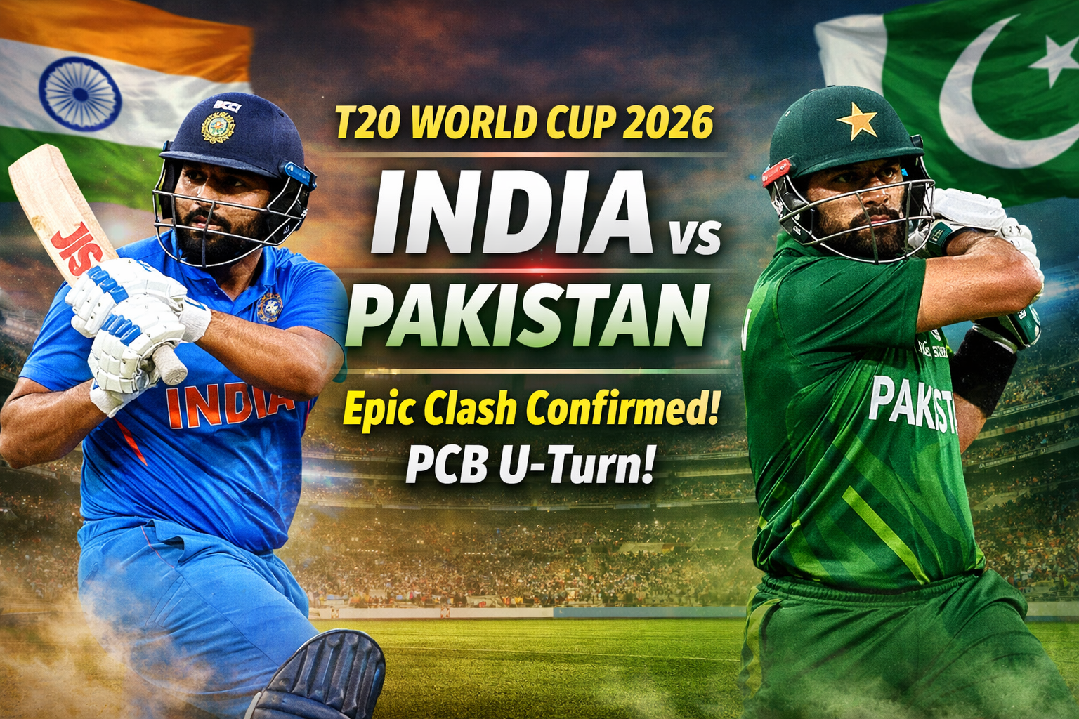 T20 World Cup 2026 India vs Pakistan Match Confirmed After PCB UTurn dksingh